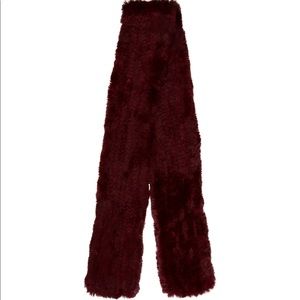 Adrienne Landau Fur Scarf